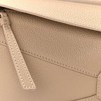 Loewe Calfskin Mini Puzzle Edge Bag Clay