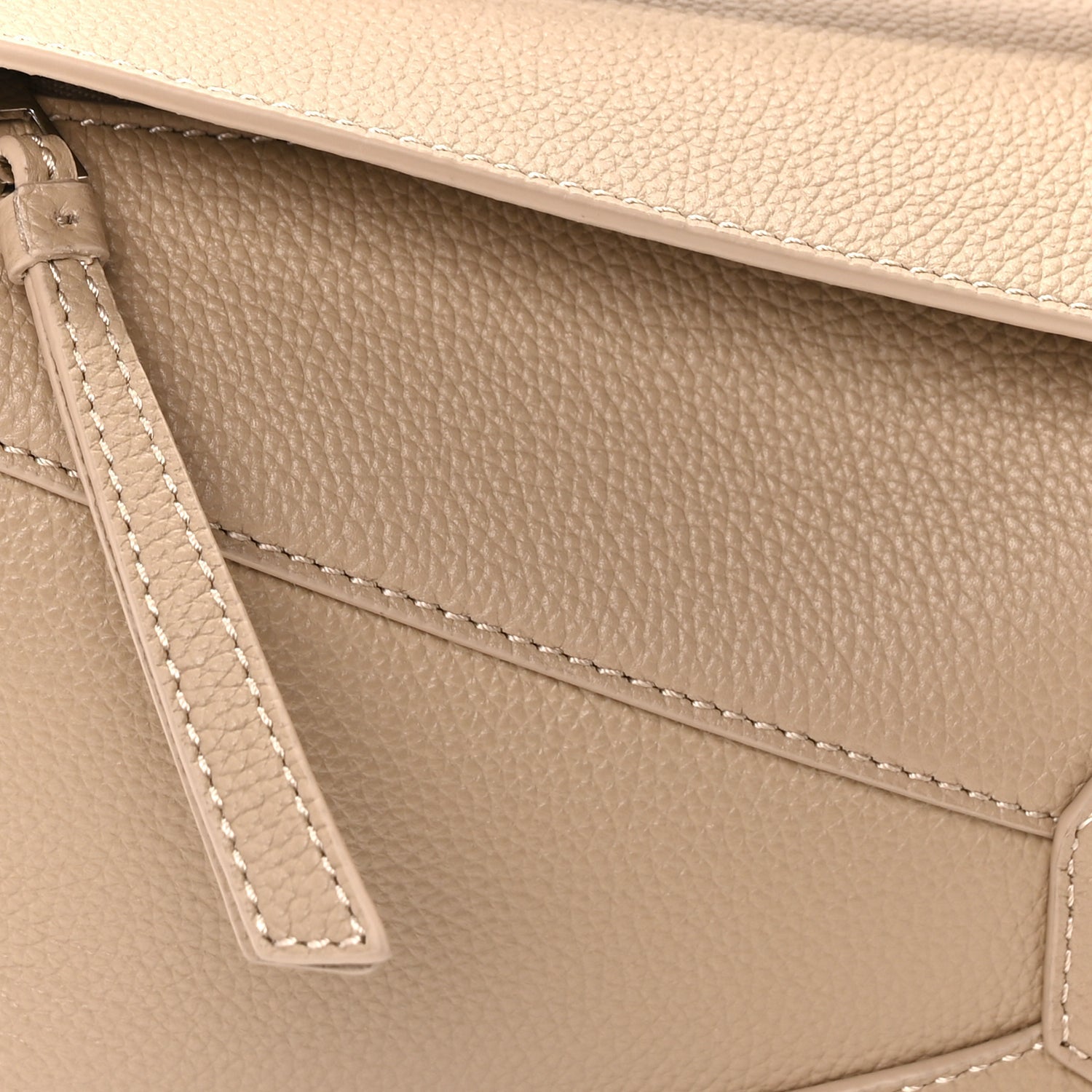 Loewe Calfskin Mini Puzzle Edge Bag Clay