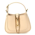 Gucci Boarded Dyana Lux Calfskin Nano Jackie 1961 Hobo Beige