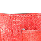 Hermes Evercolor Kelly Retourne 28  Rouge Tomate
