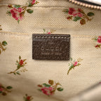 Gucci GG Supreme Monogram Web Neo Vintage Shoulder Bag Beige New Acero Crop