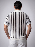 The Ravello Stripe Crochet Shirt
