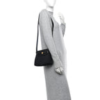 Hermes Military Toile Vache Hunter Herbag Zip Retourne 20 Black