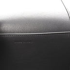 Celine Shiny Smooth Calfskin Medium Frame Shoulder Bag Liquorice Antique Rose