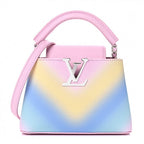 Louis Vuitton Taurillon Mini Degrade Rainbow V Capucines