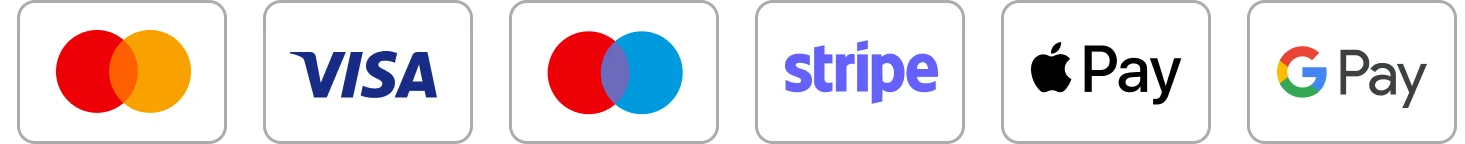 Secure Payment Methods Accepted